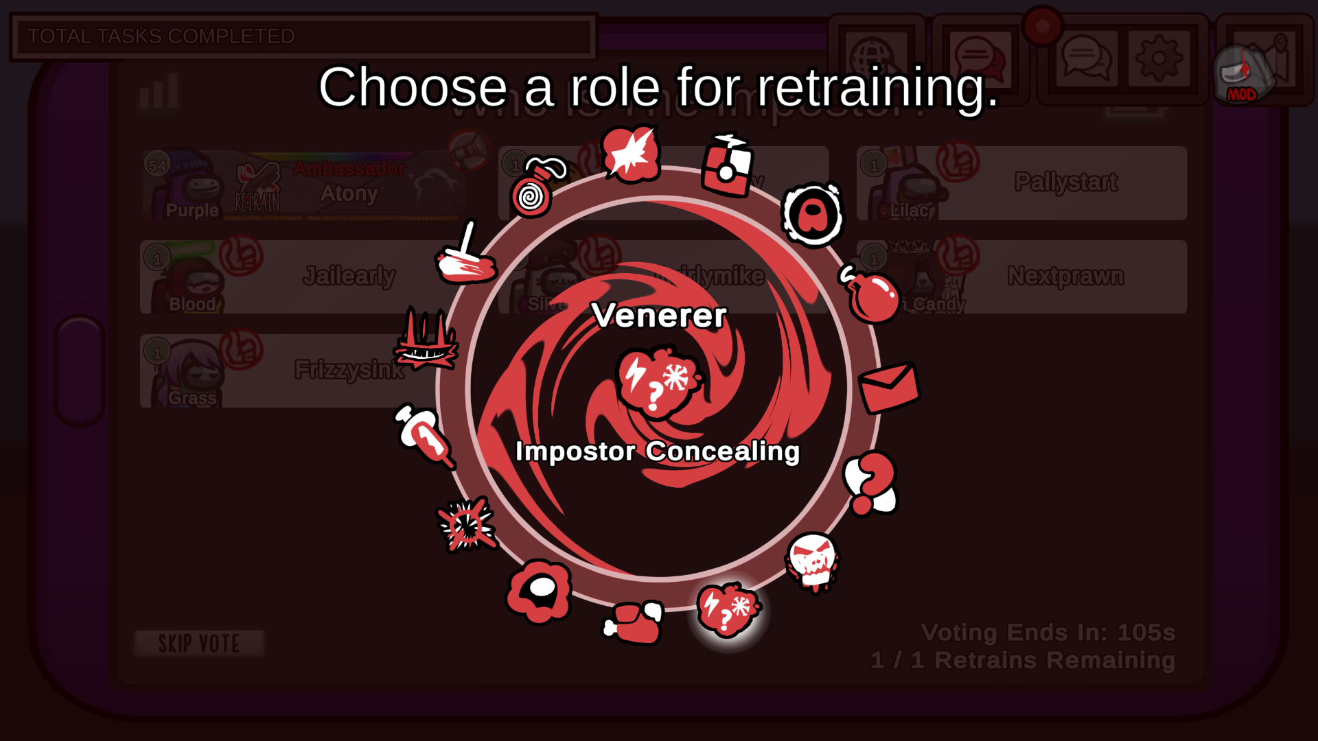 Ambassador Retrain UI